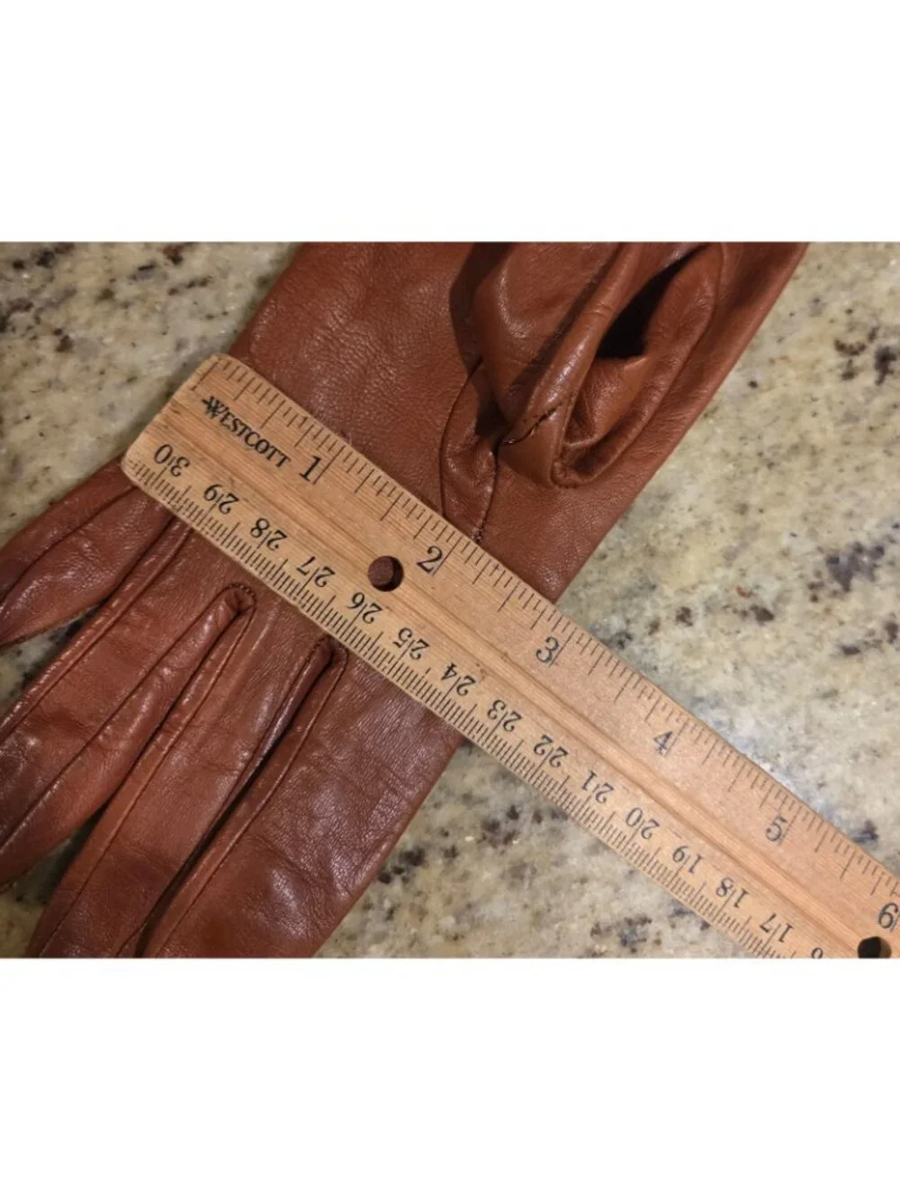 Vintage Womens Size S /6.5 Rust Brown Soft Leather Lined Formal 10